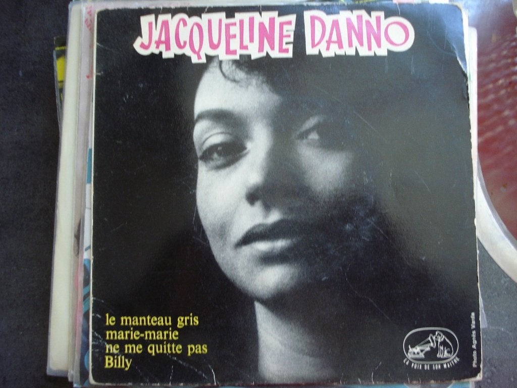 Jacqueline Dano: Le manteau gris    EP, Gebruikt, Voor 1960, 7 inch, Pop