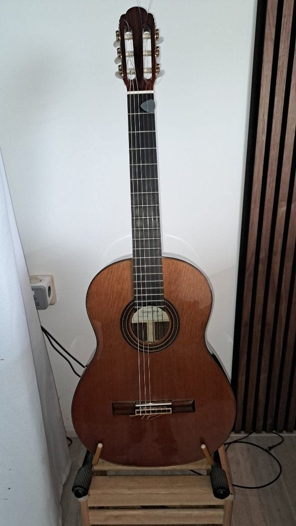 Martinez Custom Shop Klassieke Gitaar met Koffer, Ophalen of Verzenden, Zo goed als nieuw, Klassieke of Spaanse gitaar, Met koffer