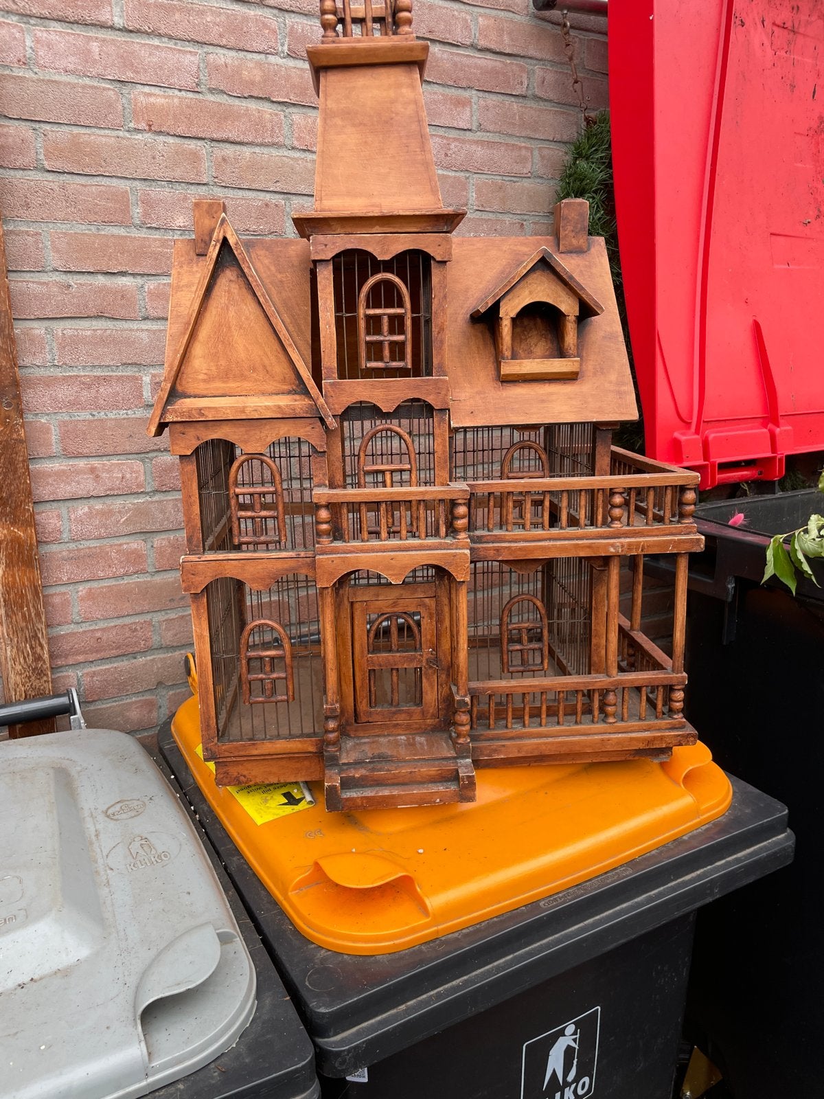 Vogelhuisje, Ophalen, Gebruikt, Vogelkooi