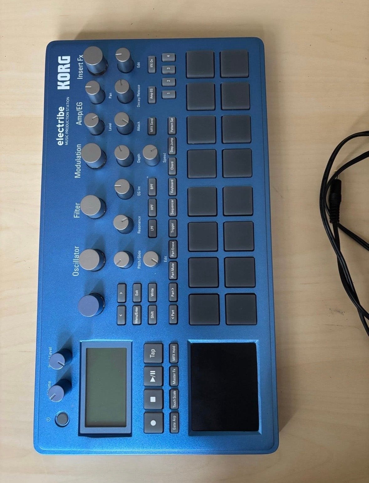 Korg Electribe Music Production Station - Blauw, Ophalen, Zo goed als nieuw, Overige aantallen, Korg