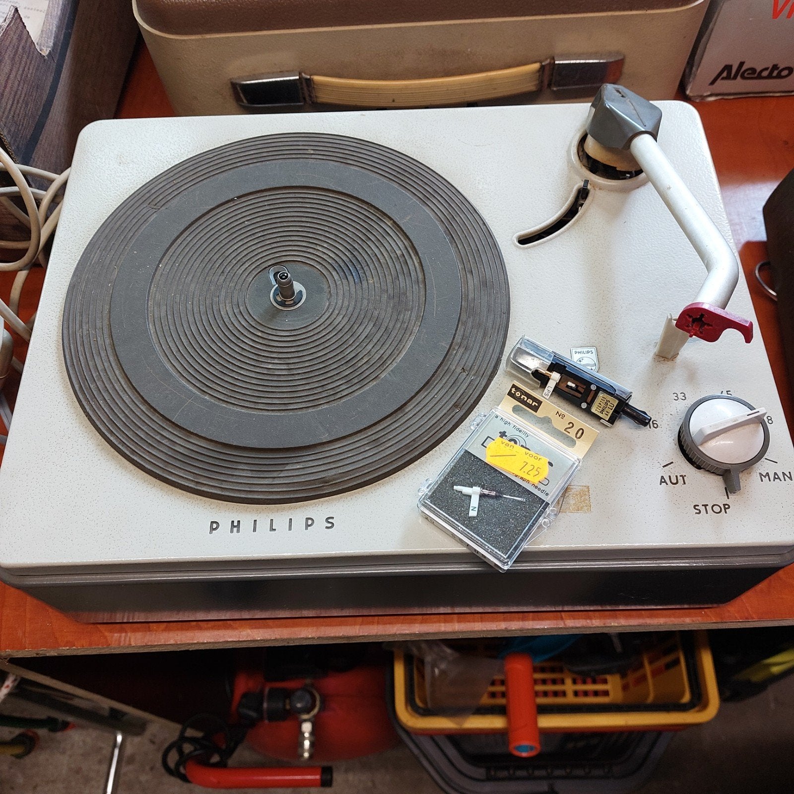 Philips 22GP200 element met nieuwe Tonar naald, Audio, Tv en Foto, Ophalen, Gebruikt, Platenspeler-onderdeel, Philips