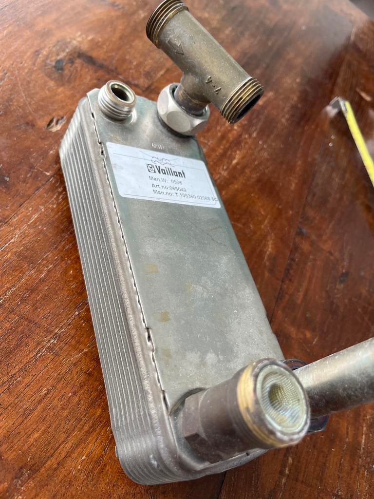 Vaillant warmtewisselaar uit CV - Goede staat, 30 tot 80 cm, Gebruikt, Overige typen, Minder dan 60 cm