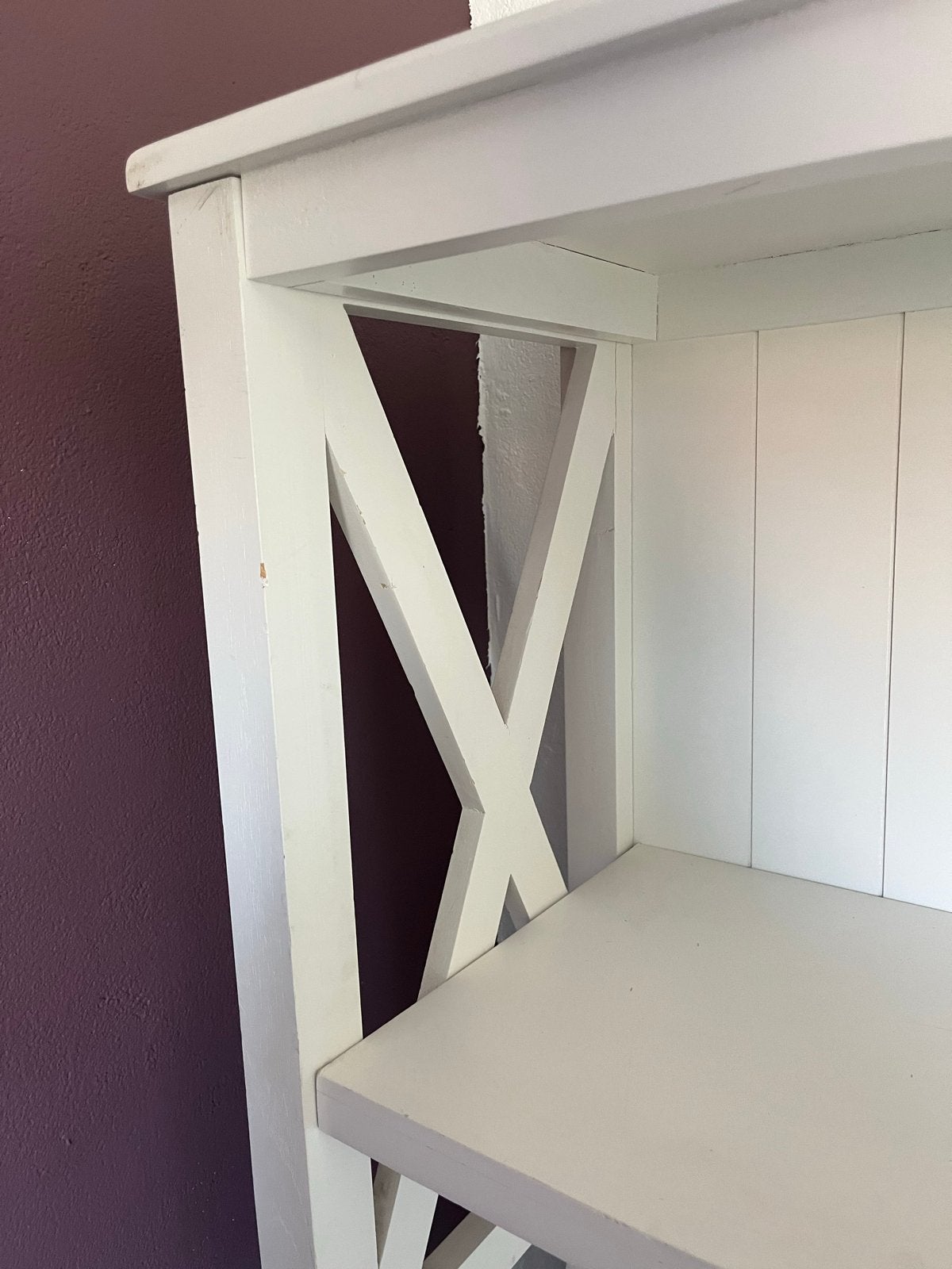 Boekenkast wit Valerie, Huis en Inrichting, Kasten | Boekenkasten, Met plank(en), Gebruikt, 150 tot 200 cm, 25 tot 50 cm
