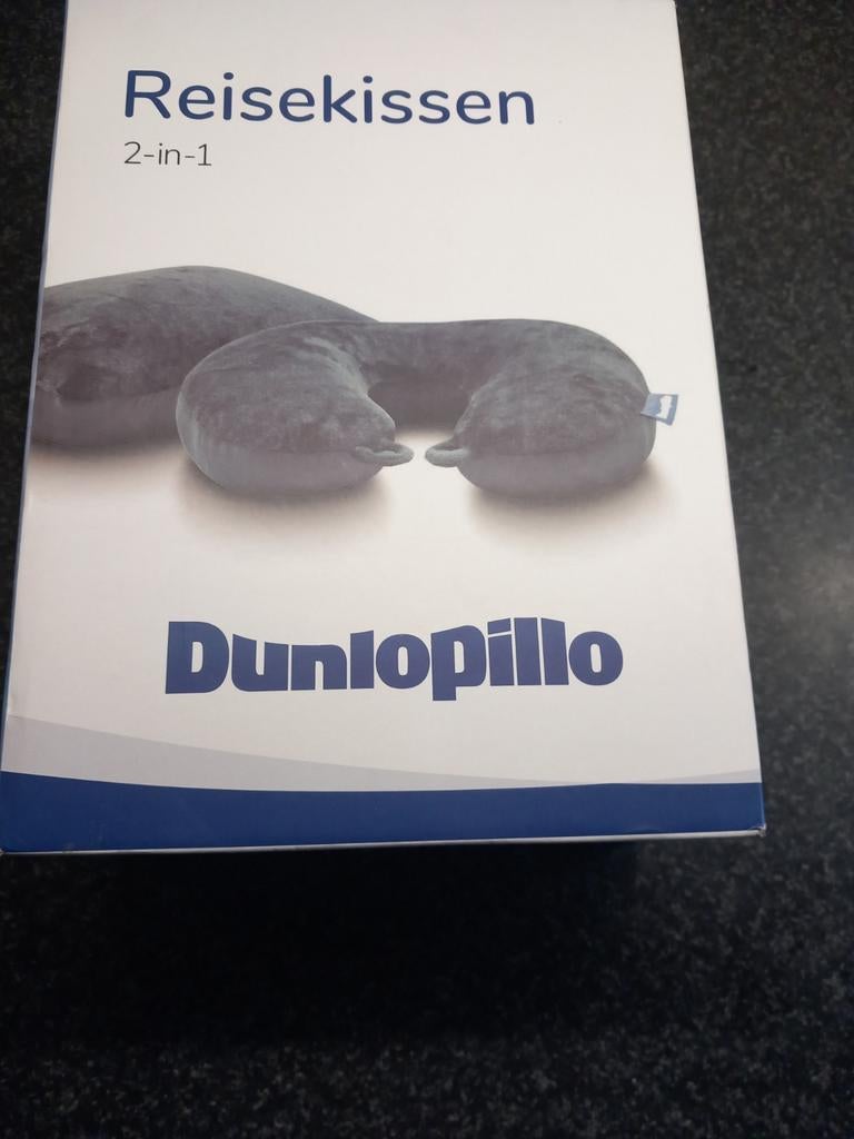 Splinternieuw dunlopillo reiskussen 2 in 1  mierlo, Ophalen of Verzenden, Nieuw, Wit