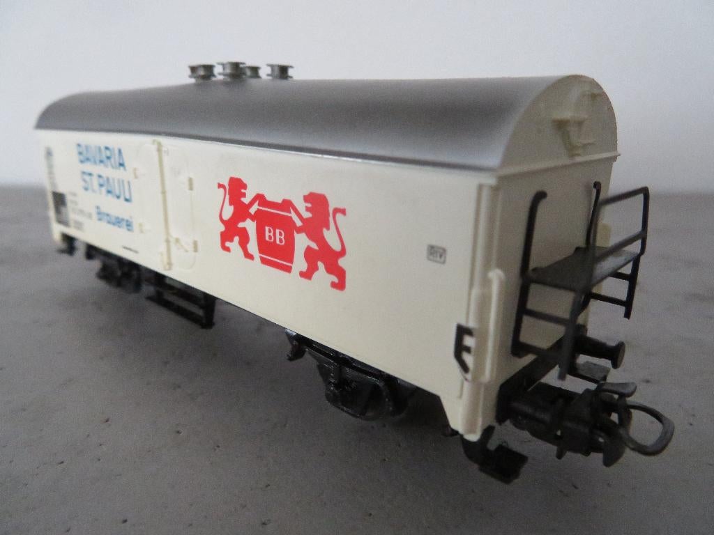 vintage Märklin 4667 - Bierwagen Bavaria St. Pauli, Wisselstroom, Gebruikt, Wagon, Ophalen of Verzenden