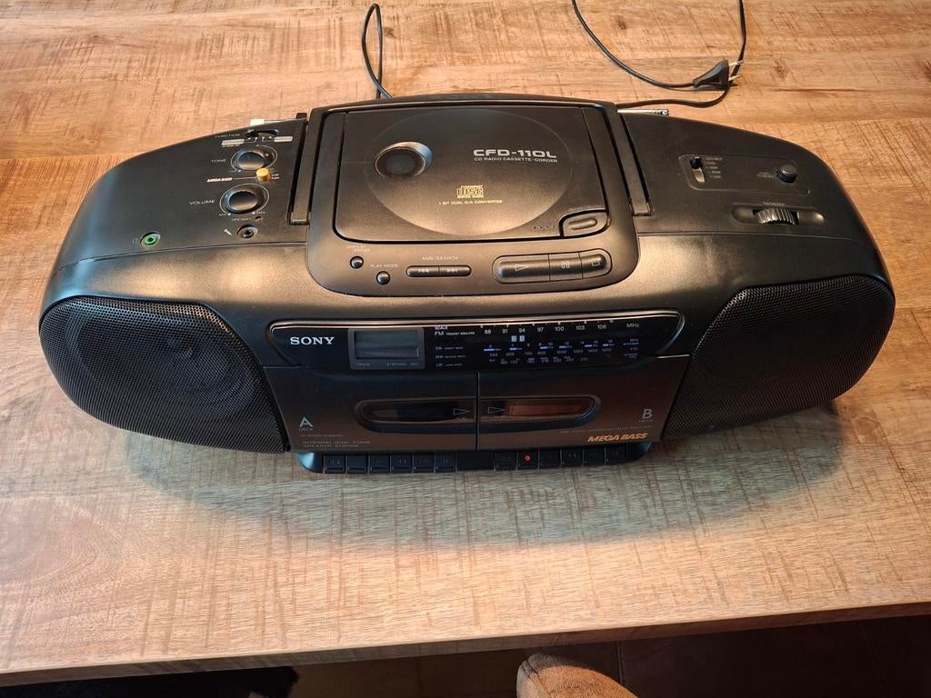 Sony, Radio/cd speler, Ophalen