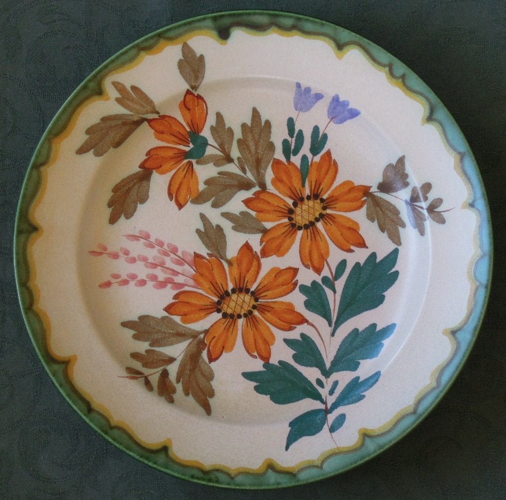 Nr C271: Wandbord Gouda Flora, Antiek en Kunst, Antiek | Wandborden en Tegels, Ophalen of Verzenden