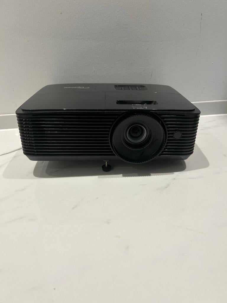 Optoma Beamer Full HD (1080p) met afstandsbediening, Ophalen of Verzenden, Gebruikt, DLP, Full HD (1080)