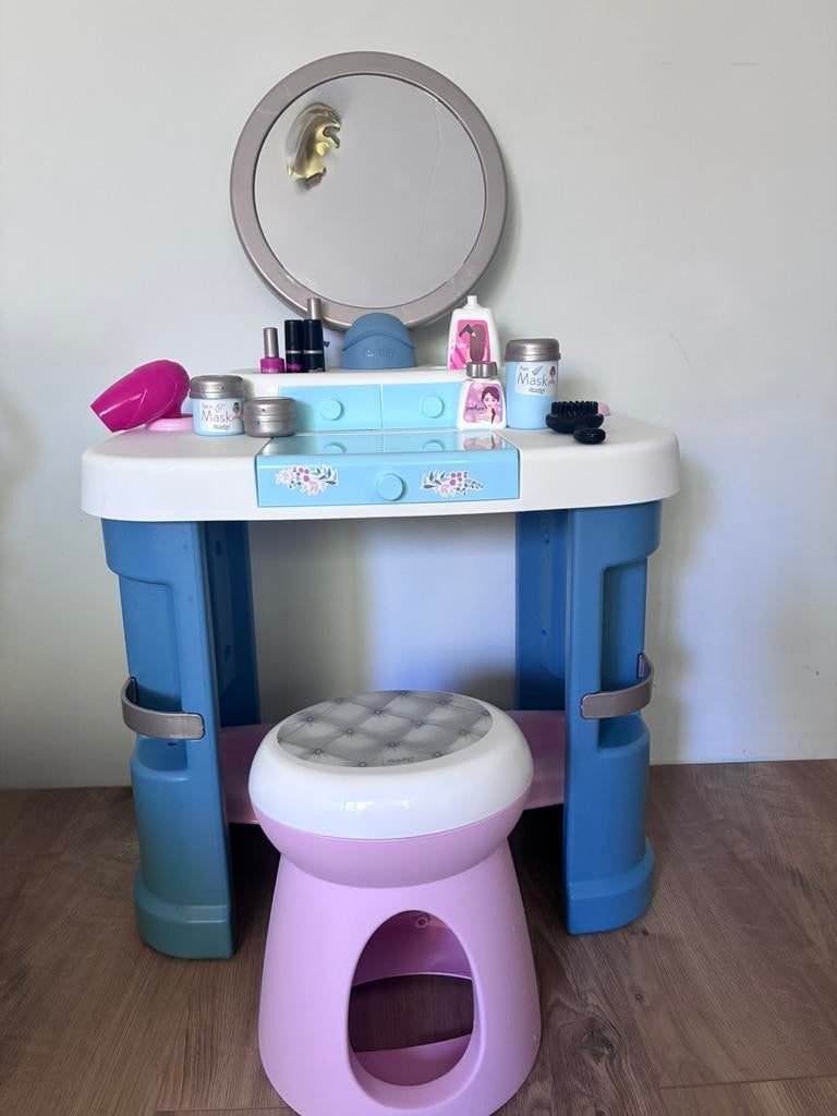 Smoby My Beauty make-up tafel, Ophalen of Verzenden, Gebruikt