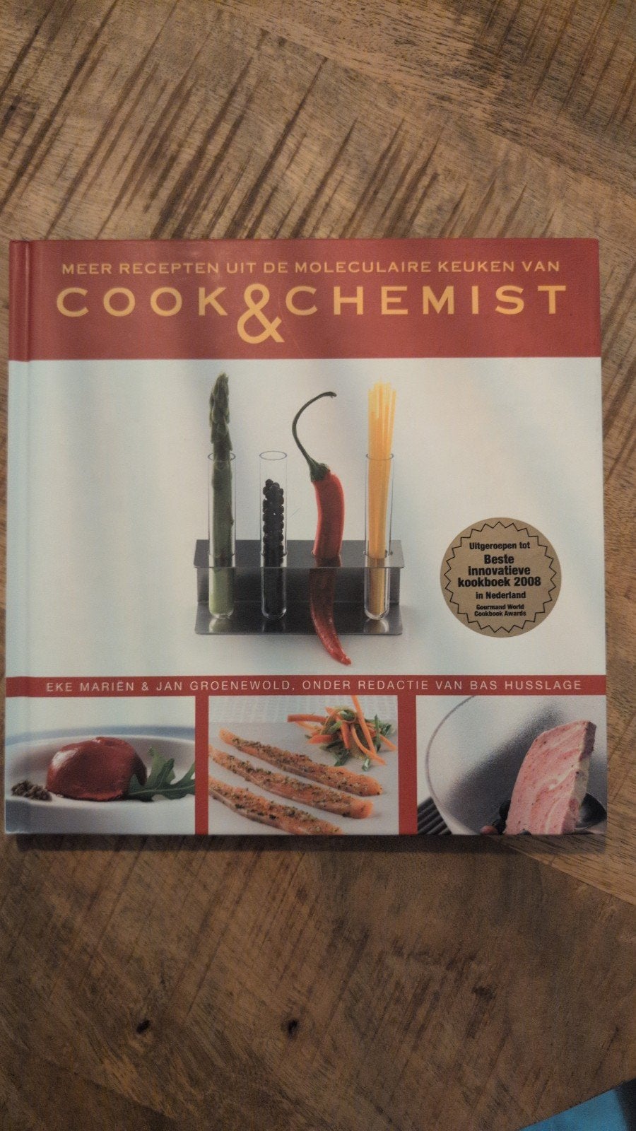 Cook & Chemist: Moleculaire Keuken Kookboek, Boeken, Ophalen of Verzenden, Zo goed als nieuw, Eke Mariën & Jan Groenewold, Overige typen