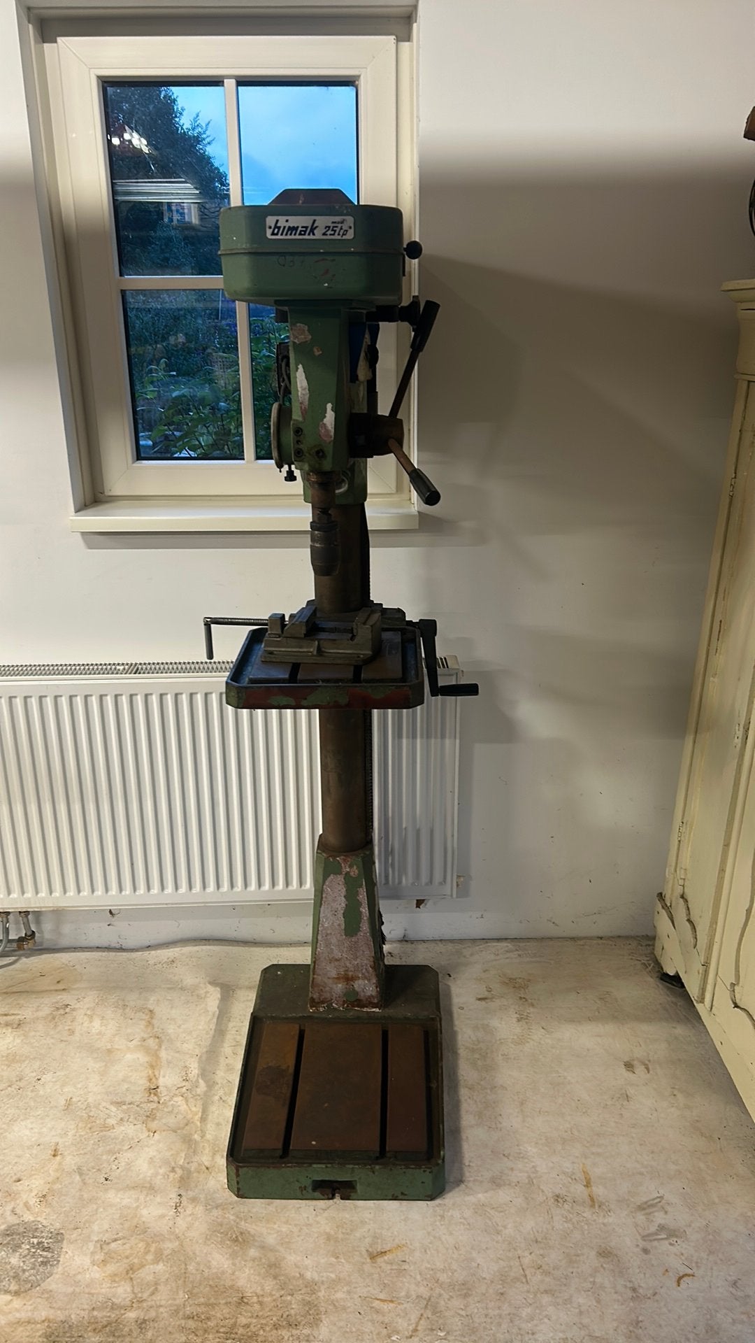 Bimak 25 TP Kolomboormachine (380V) –inclusief machineklem, Ophalen, Gebruikt, Kolomboormachine