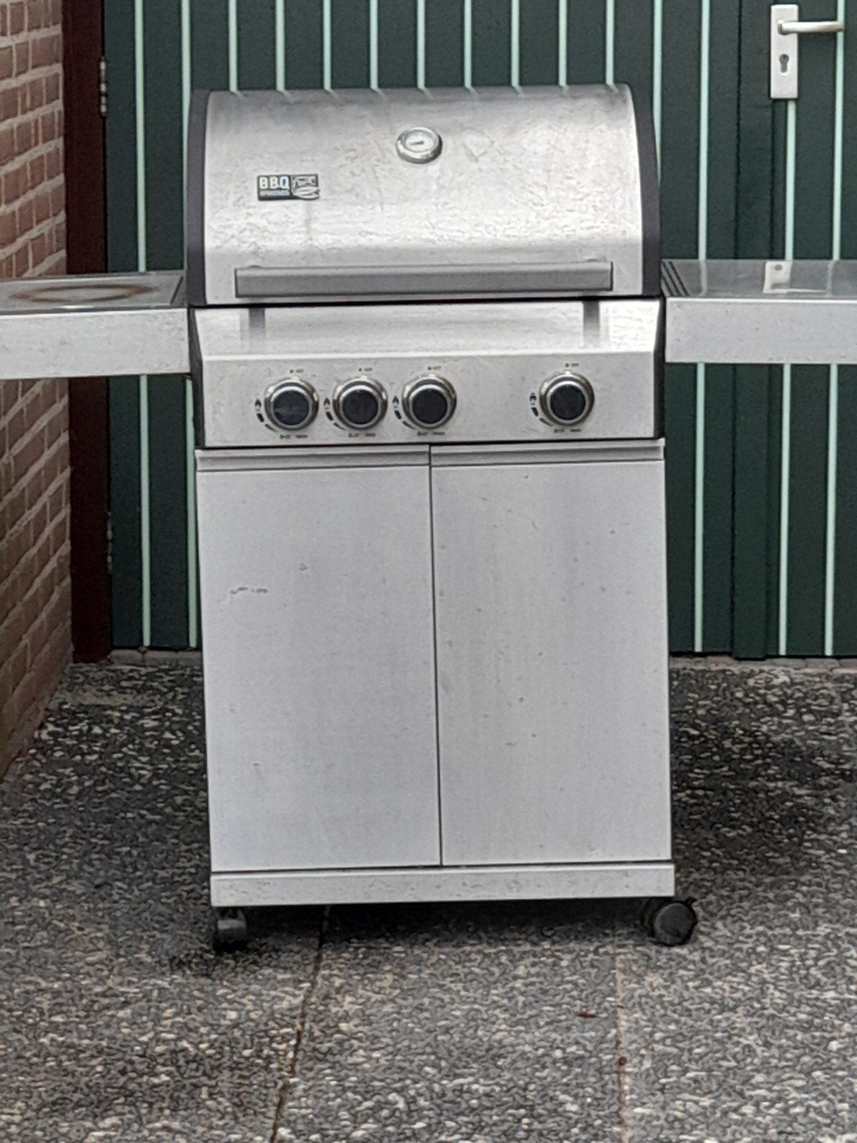 gas barbecue, Ophalen, Gebruikt