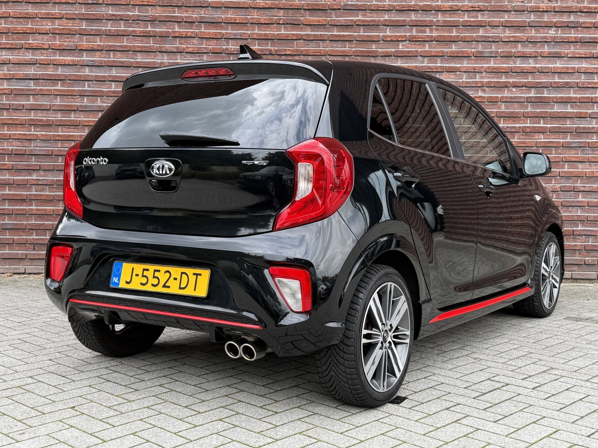 Kia Picanto 1.0 MPi GT-Line Edition 55dkm! Carplay, Camera A, Auto's, Voorwielaandrijving, Gebruikt, 4 stoelen, Origineel Nederlands