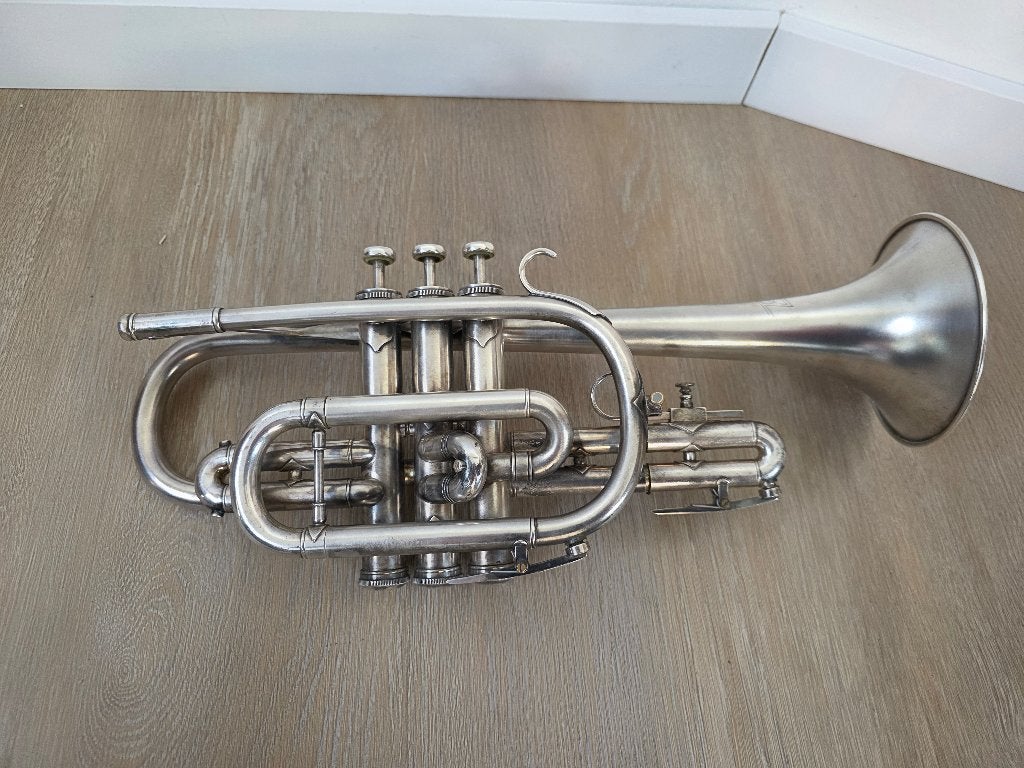 Cornet Besson Statford, Ophalen of Verzenden, Gebruikt, Koperblazer, Met koffer of draagtas