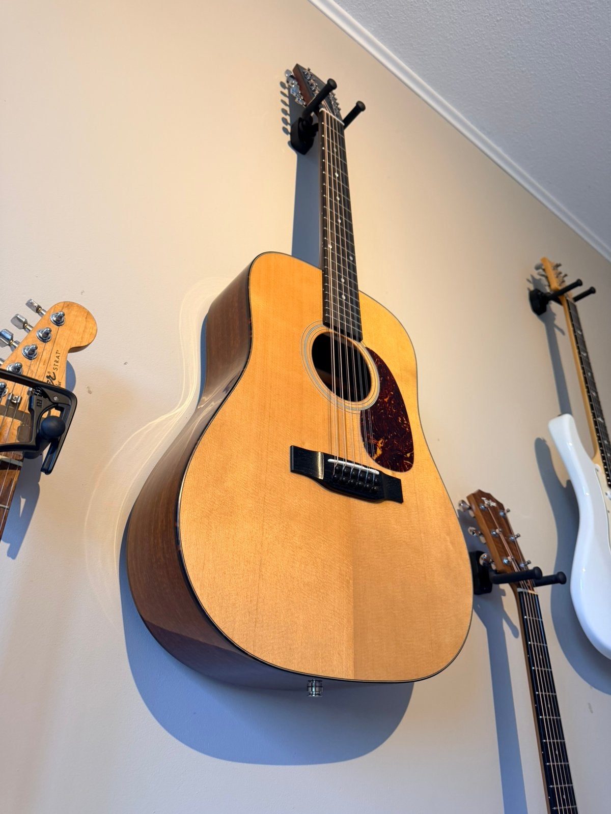Eastman E1D-12-DLX 12-string met pickup, Ophalen, Zo goed als nieuw, Western- of Steelstringgitaar