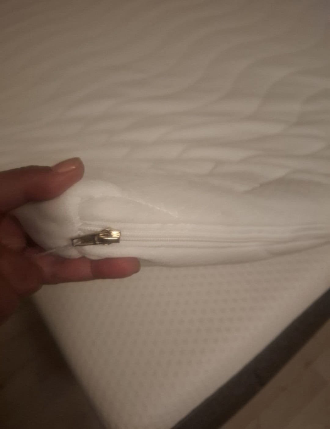 Topmatras 180x200x4cm, Ophalen, Zo goed als nieuw, Tweepersoons
