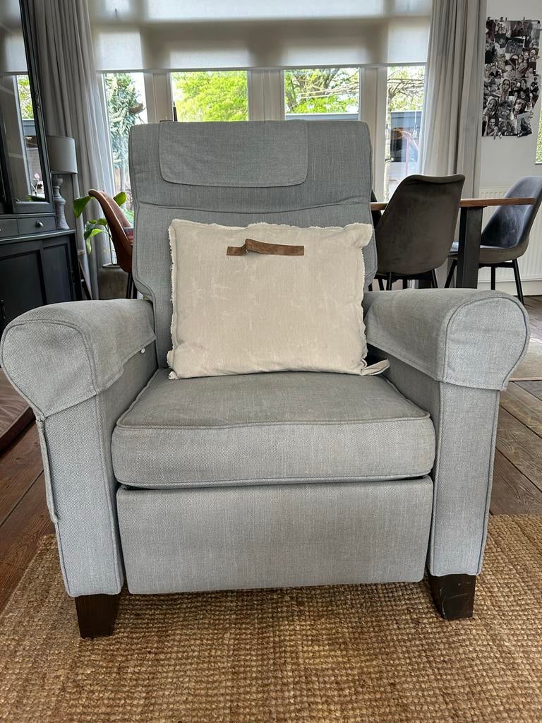 Gratis IKEA Muren relax fauteuil - Ophalen in Hoevelaken, Huis en Inrichting, Fauteuils, Ophalen, Zo goed als nieuw, Stof, 75 tot 100 cm