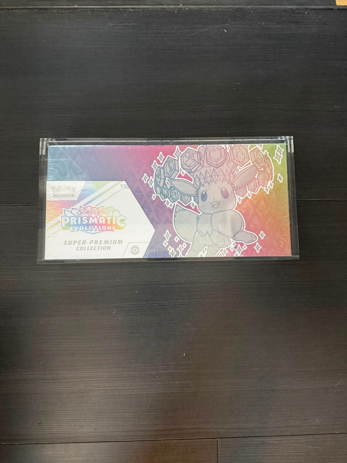 Pokemon Prismatic Evolutions SPC sealed, Hobby en Vrije tijd, Ophalen of Verzenden, Nieuw, Boosterbox, Foil