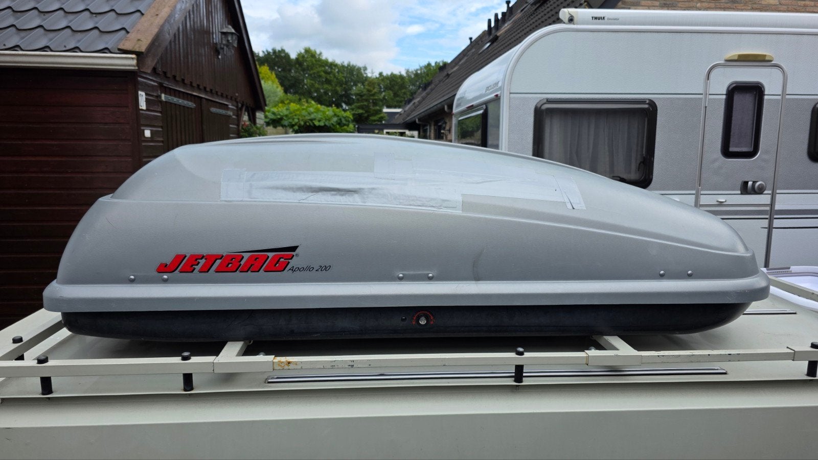 dakkoffer jetbag apollo 200, Auto diversen, Dakkoffers, Ophalen, Gebruikt