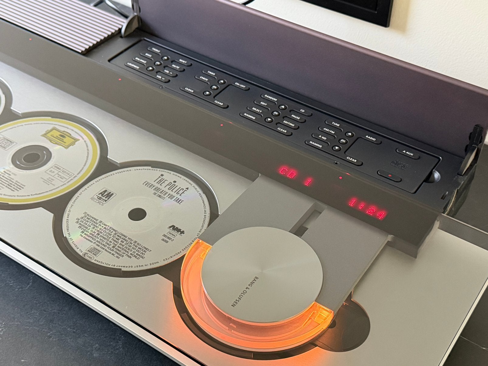 B&O Beosound 9000 6CD speler wisselaar Bang&Olufsen, Audio, Tv en Foto, Cd-spelers, Ophalen, Zo goed als nieuw, Overige merken