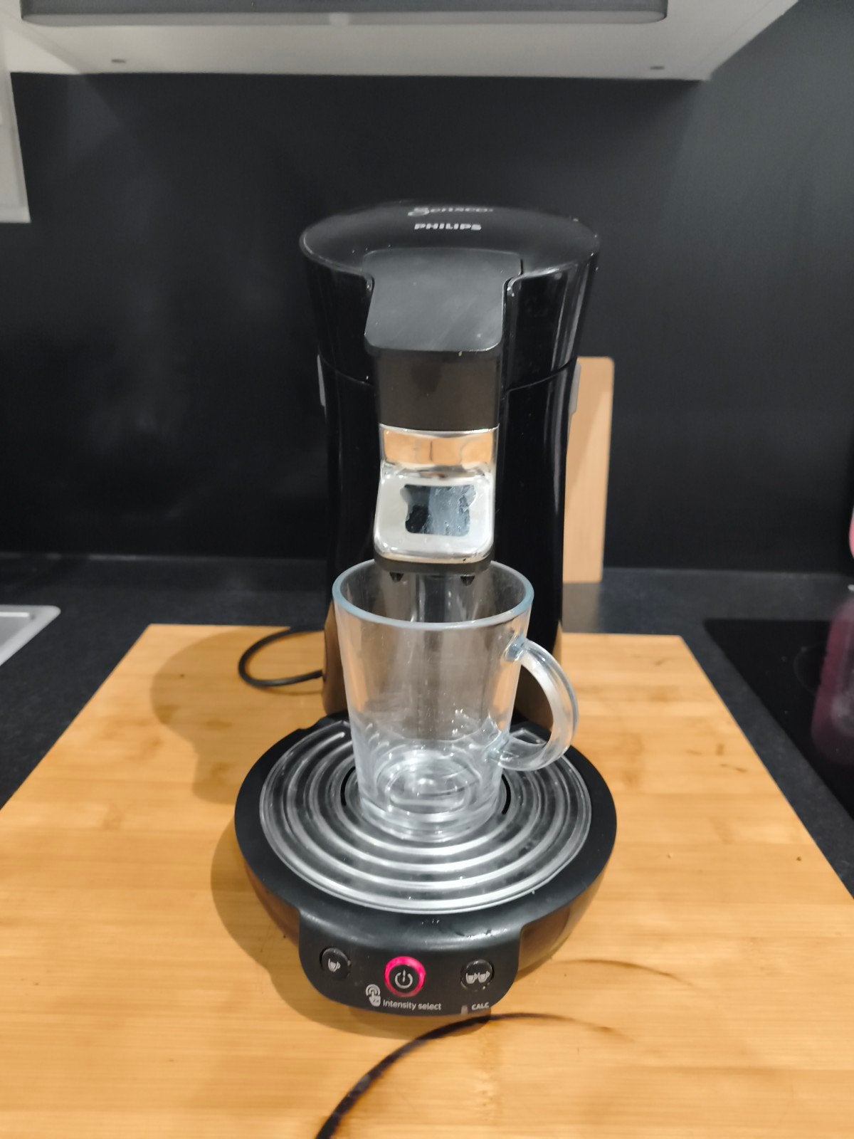 Philips Senseo koffiezetapparaat - Zwart, Koffiepads en cups, Gebruikt, Koffiemachine, Ophalen of Verzenden