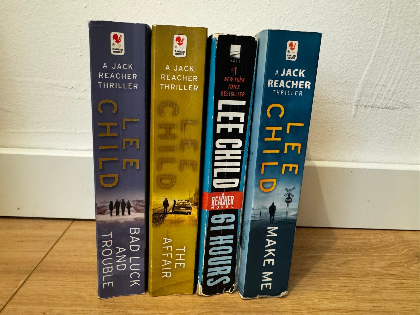 Lee Child - 4 Engelstalige thrillers, Ophalen, Gelezen, Lee Child, Wereld overig