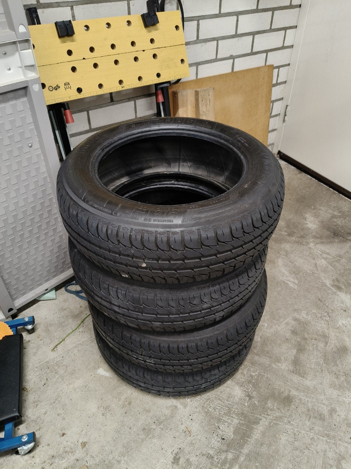 Kléber zomerbanden 165/65 R14 (set van 4), Auto-onderdelen, Banden en Velgen, Ophalen, 14 inch, Gebruikt, Band(en)