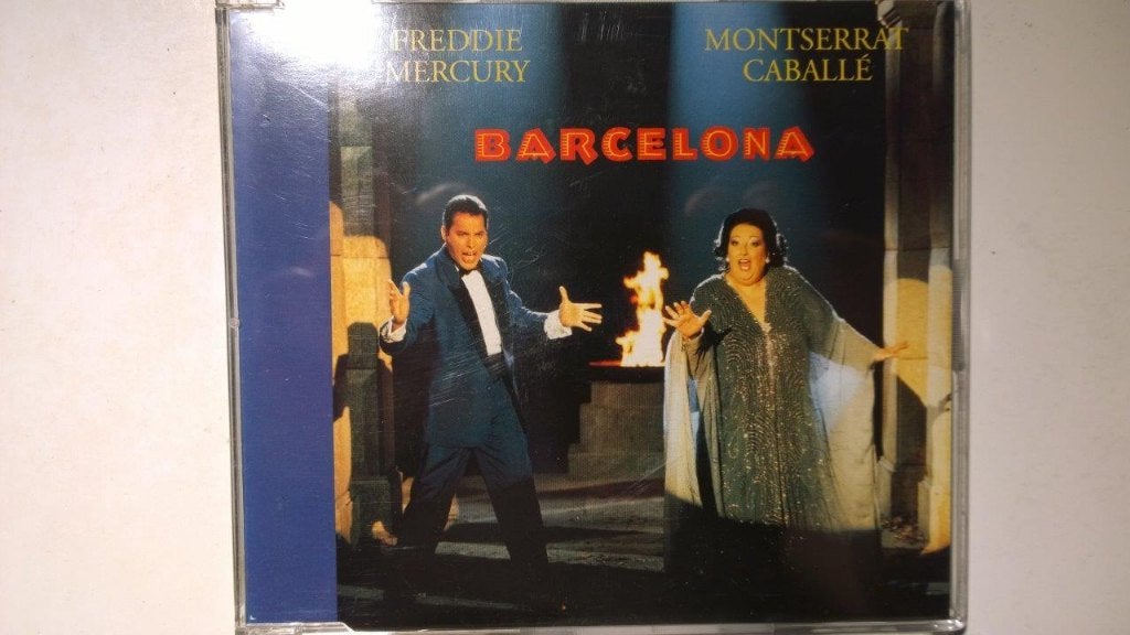 Freddie Mercury & Montserrat Caballé - Barcelona (CD Single), Ophalen of Verzenden, Zo goed als nieuw, Pop