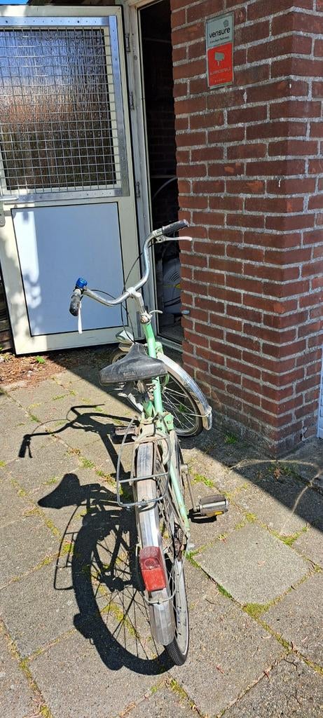 Peugeot vouwfiets - Groen, Gebruikt, Velgrem, 50 tot 53 cm, Ophalen