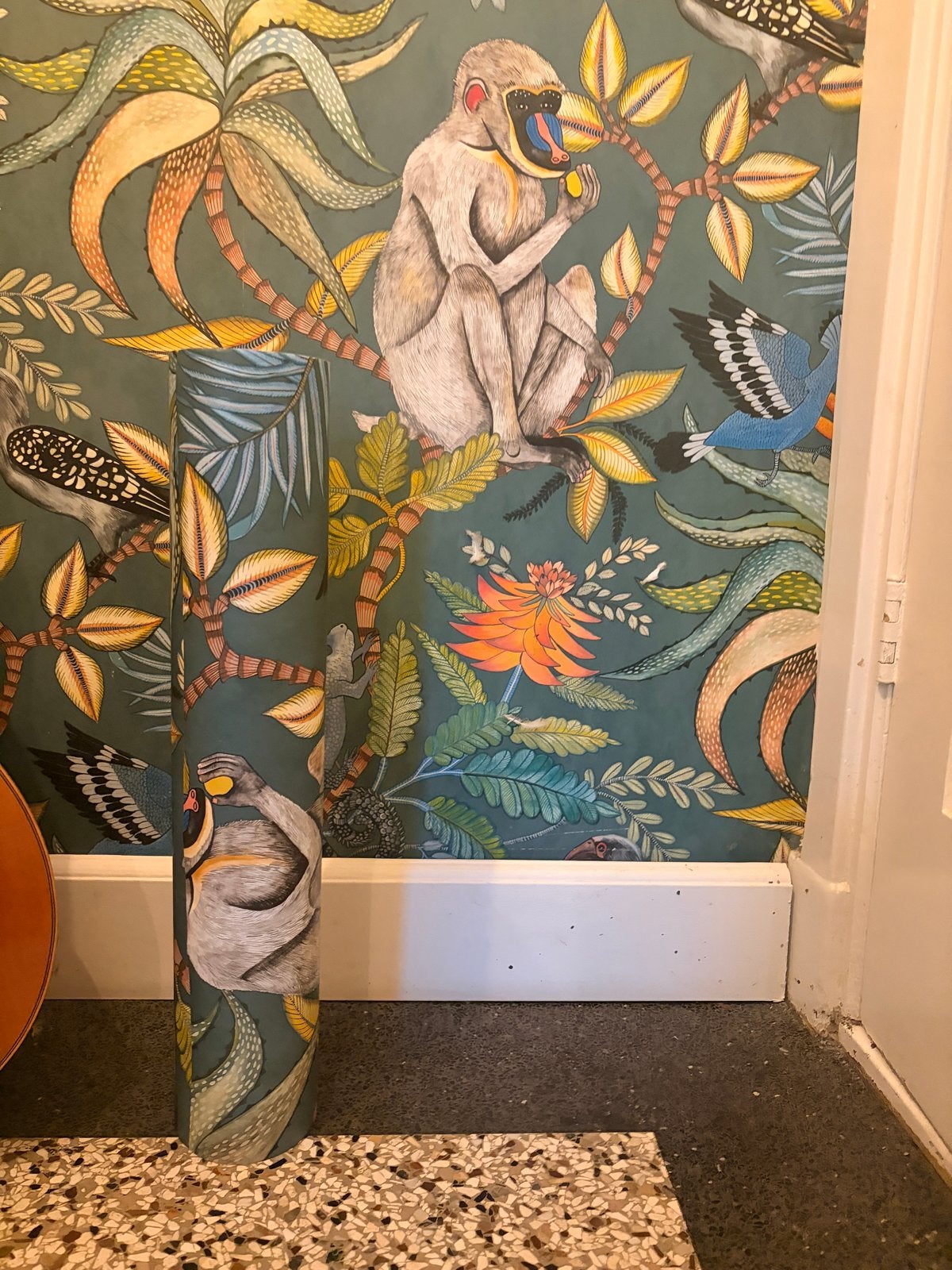 Restant Cole & Son behang - Savuti - 109/1006, Overige merken, Ophalen of Verzenden, 5 tot 10 m², Groen
