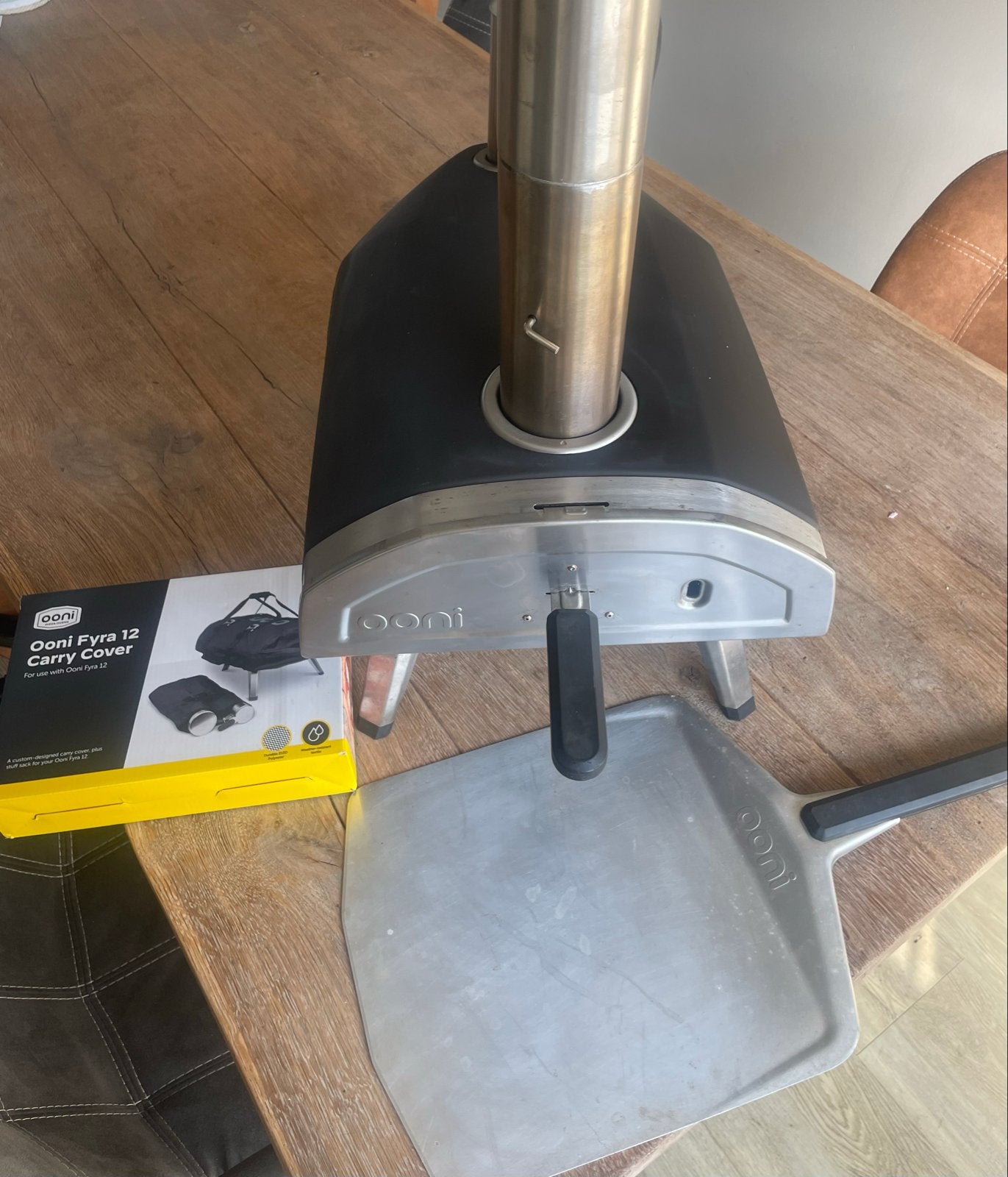 Ooni pizzaoven met accessoires, Ophalen, Gebruikt