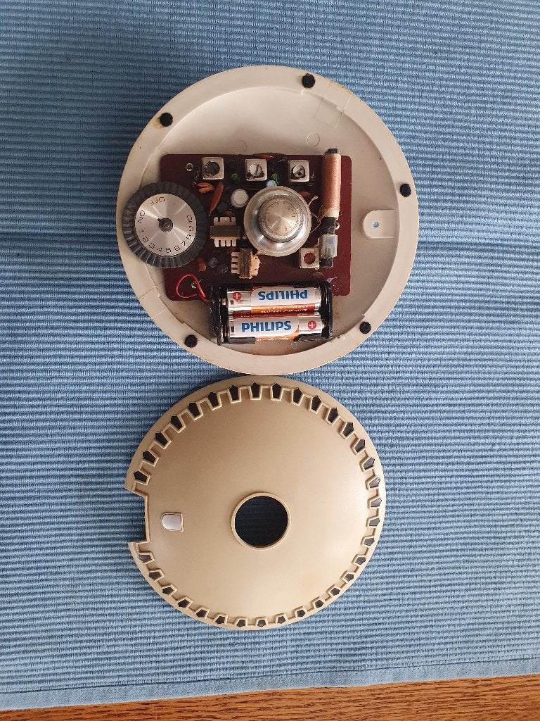 Vintage Philips Evoluon AM Radio uit 1966, Ophalen of Verzenden, Audio en Video