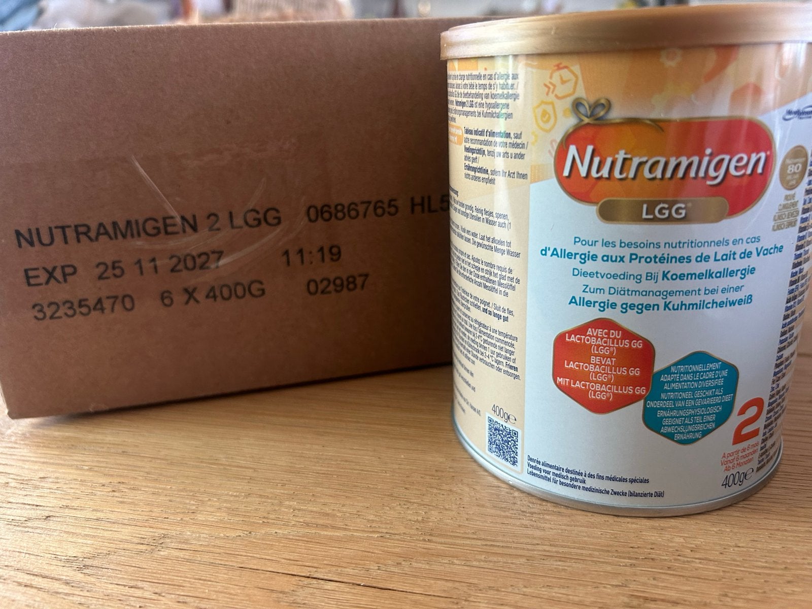 7x Nutramigen 2 LGG - Dieetvoeding baby 6-12 maanden, Ophalen of Verzenden, Nieuw, Overige typen, Overige merken