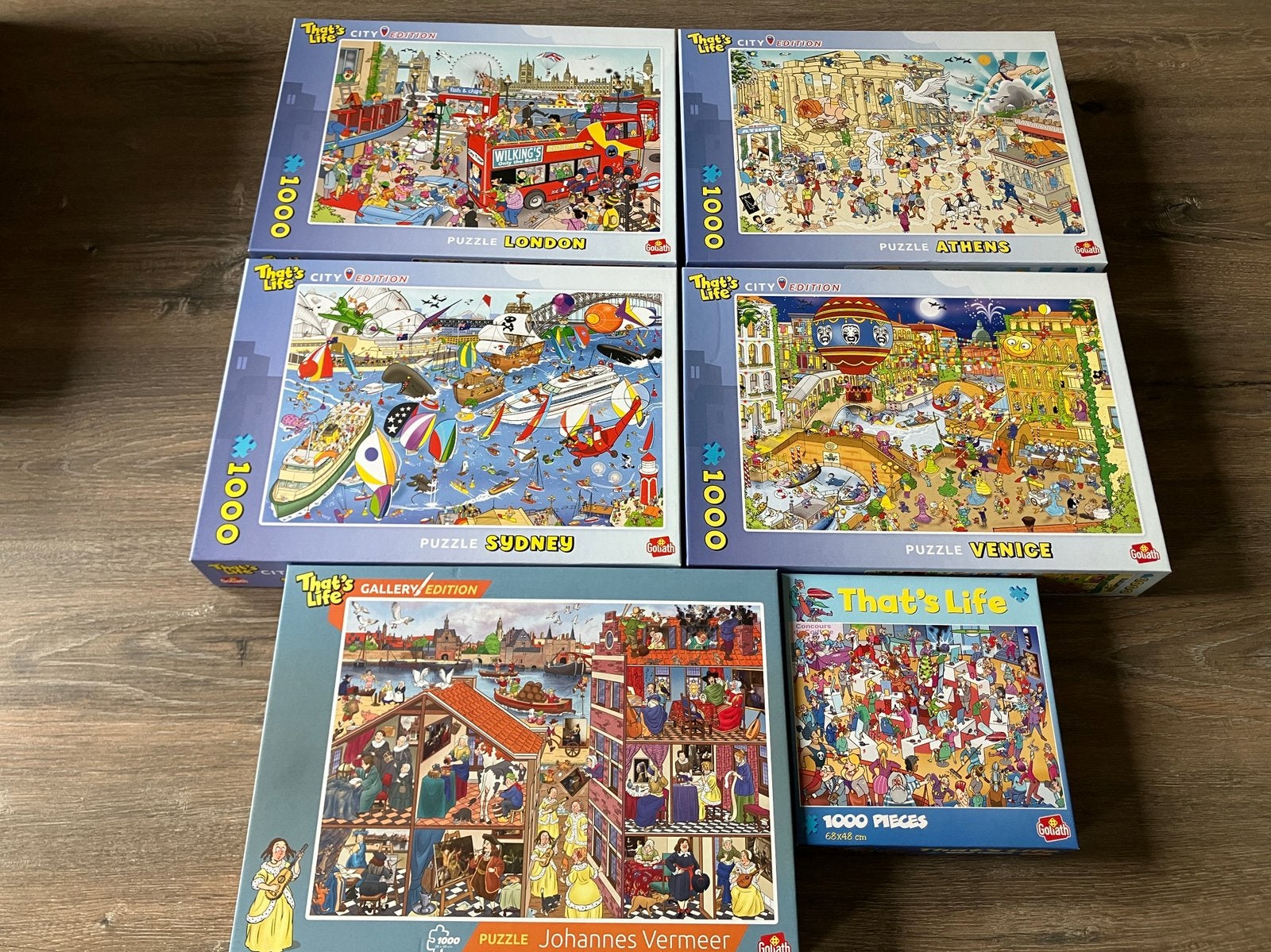 Thats Life 1000 stukjes, Ophalen, 500 t/m 1500 stukjes, Zo goed als nieuw