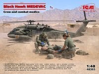ICM 48365 Black Hawk - MEDEVAC with Crew and Combat Medics, Overige merken, Helikopter, Nieuw, Ophalen of Verzenden