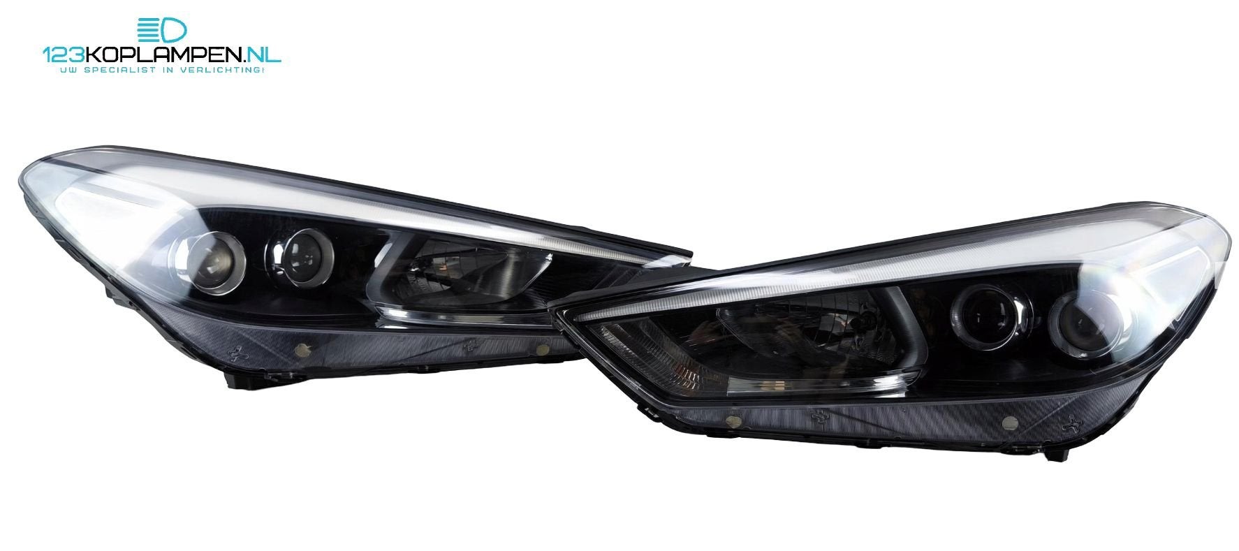 Hyundai Tucson 3 Full Led Koplampen links rechts, Gebruikt, -, -, Ophalen of Verzenden