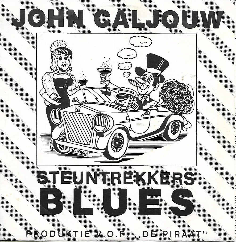 John Caljouw - Steuntrekkers Blues, Fotohoes, Ophalen of Verzenden, Gebruikt, Nederlandstalig
