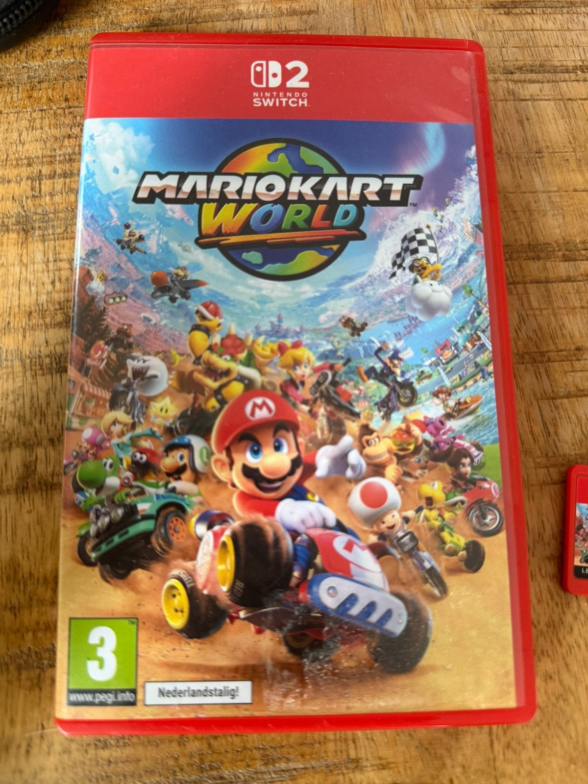 Mario Kart World Nintendo Switch 2, Spelcomputers en Games, Racen en Vliegen, Ophalen of Verzenden, Zo goed als nieuw, 3 spelers of meer