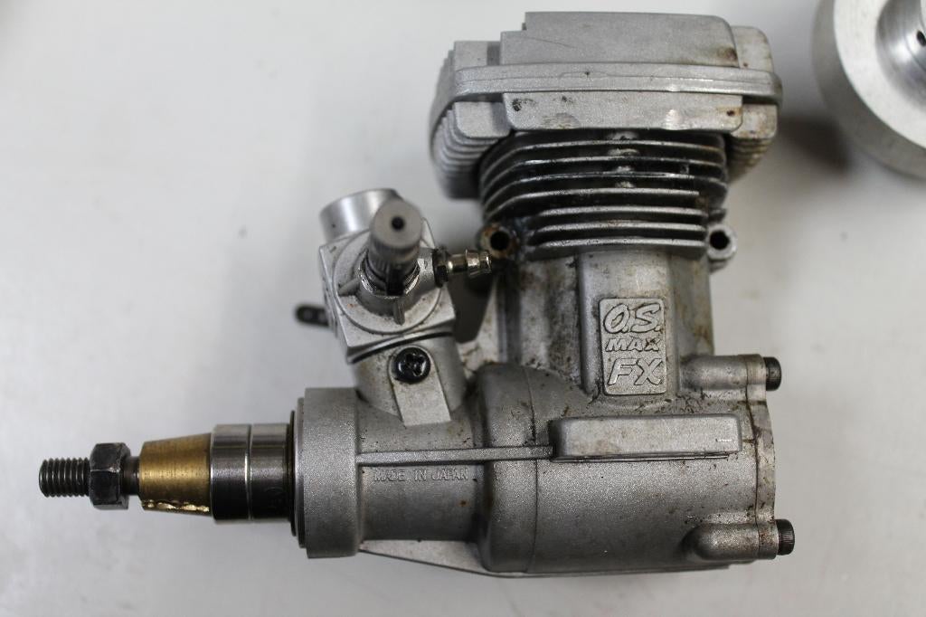 Te koop, OS Max FX 46 Helikopter motor, Overige merken, Gebruikt, Helikopter, Ophalen of Verzenden