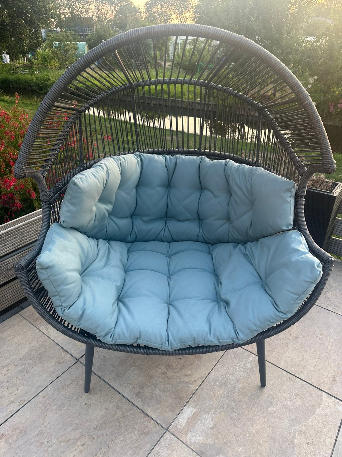 Central Park Loungestoel Caletta, Ophalen, Zo goed als nieuw, Wicker