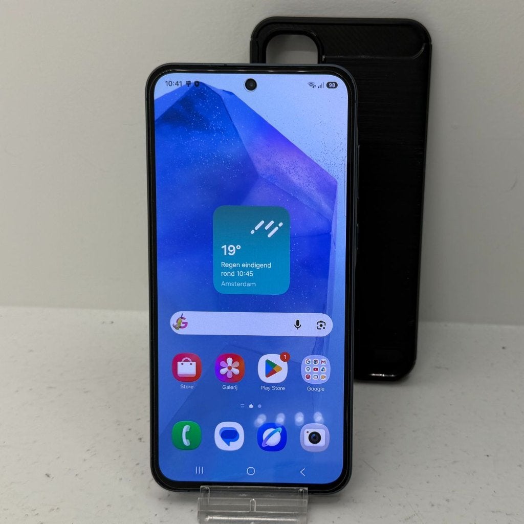 Samsung Galaxy A55 128GB 5G Blauw | In hoes |, Blauw, Dordrecht@usedproducts.nl, Toulonselaan 72, Touchscreen