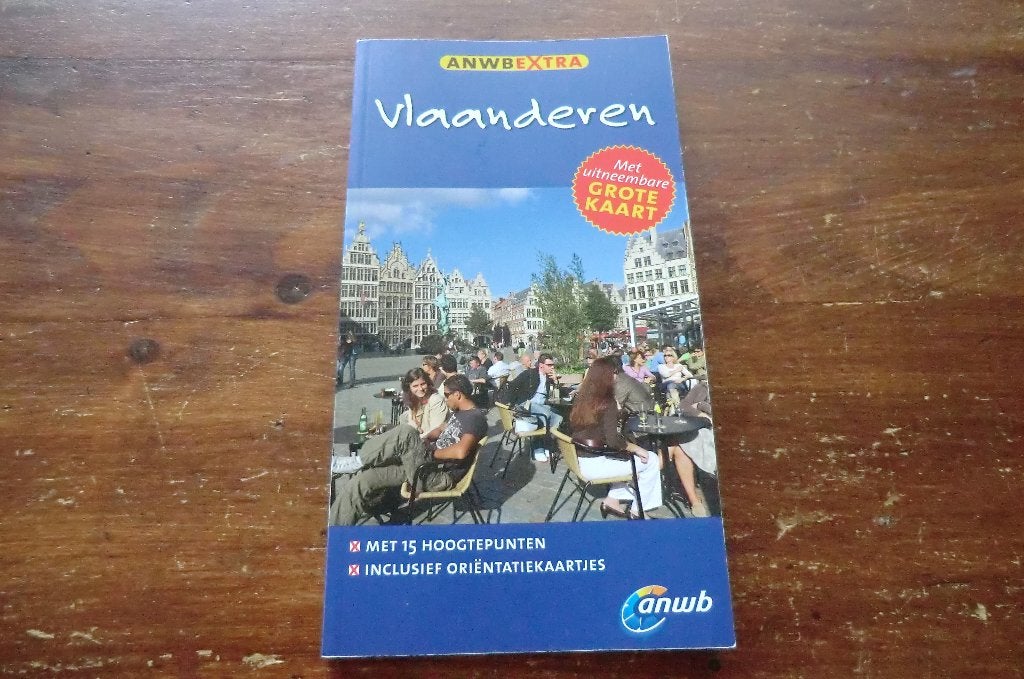 reisgids - Vlaanderen - anwb extra (2013) / Gent, Brugge, Ophalen of Verzenden, Zo goed als nieuw, Reisgids of -boek, ANWB