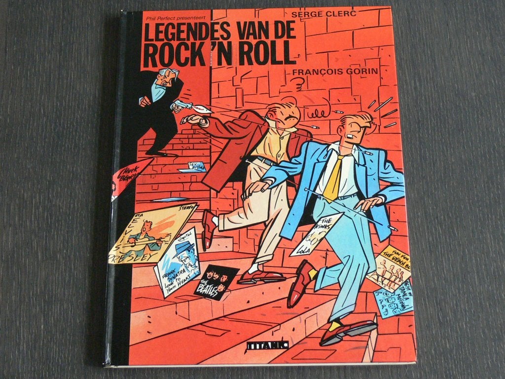 Legendes van de Rock'n Roll, Boeken, Stripboeken, Eén stripboek, Ophalen of Verzenden, Zo goed als nieuw