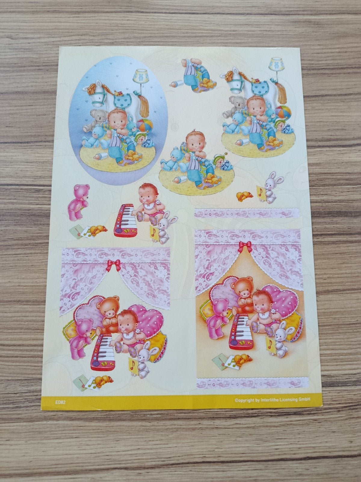 Baby boy, baby girl, Knipvel,, Ophalen of Verzenden, Nieuw, Kind, Knipvel