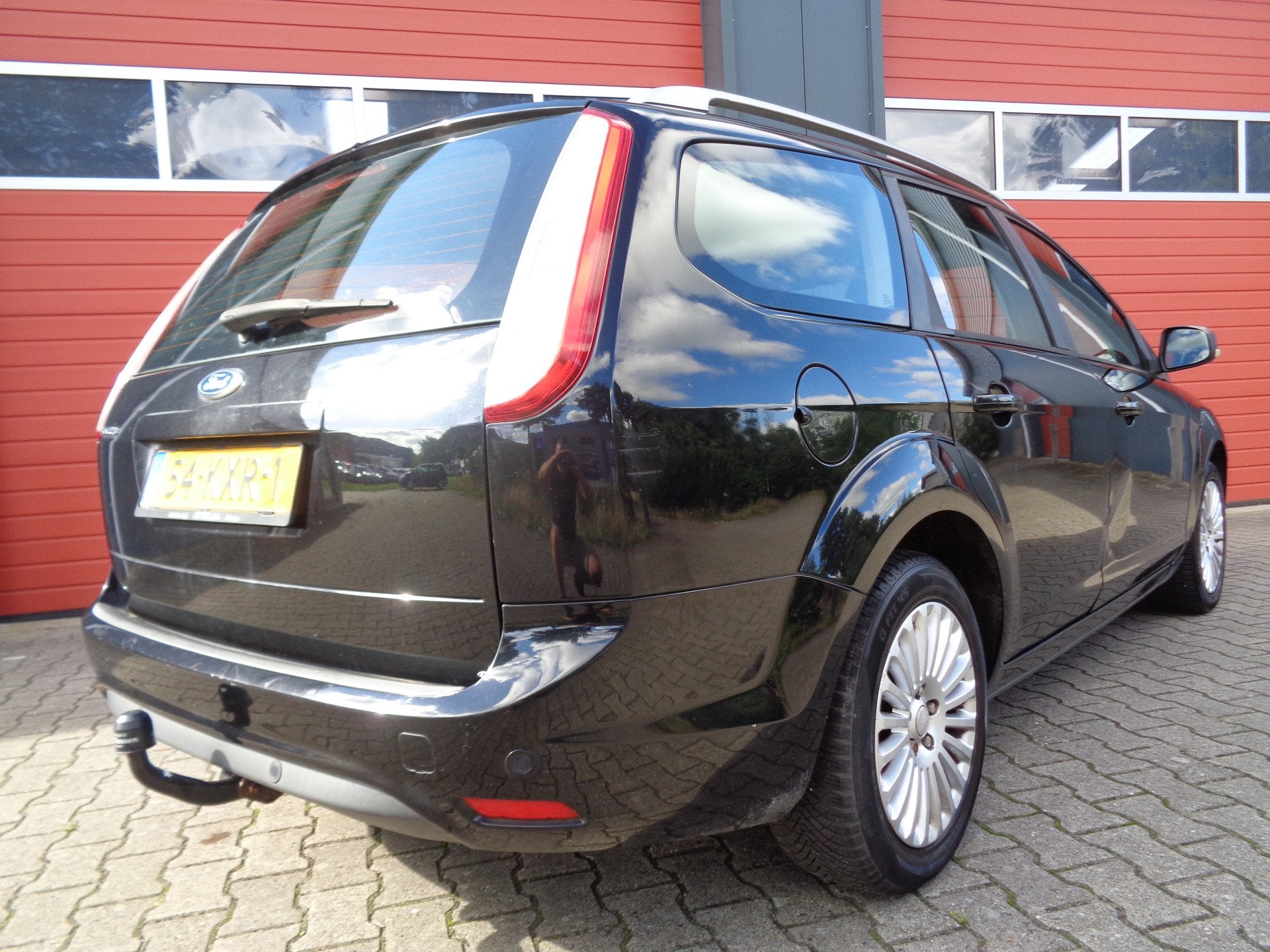 Ford FOCUS Wagon 1.8 Limited Flexi Fuel,Navi,Cruise Inruil k, Auto's, Euro 5, Gebruikt, 4 cilinders, Zwart