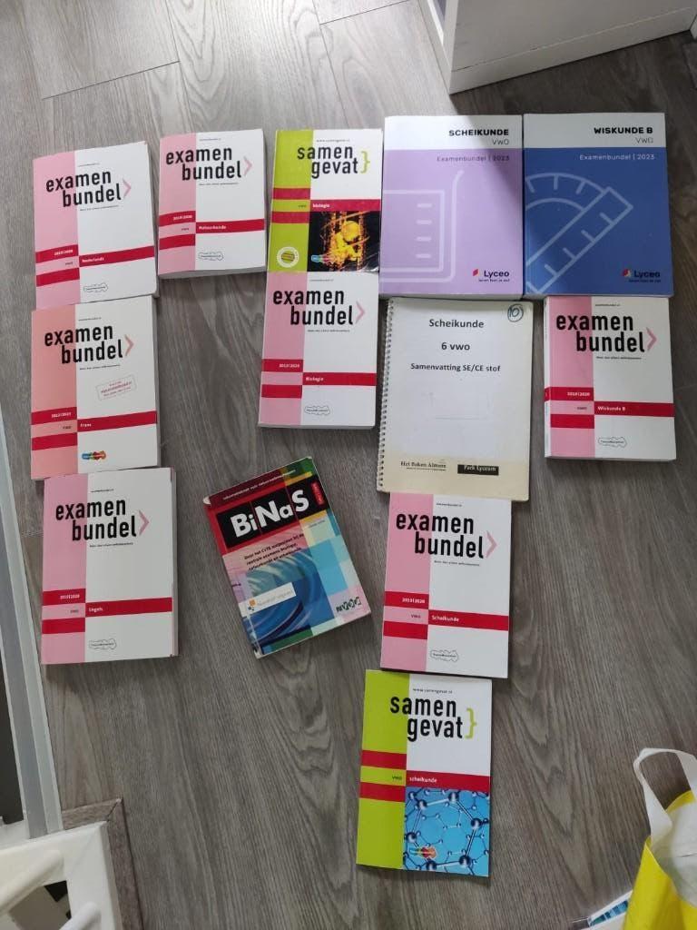 Set examenbundels, Examen Gevat, BINAS en samenvattingen VWO, Boeken, Ophalen of Verzenden, Zo goed als nieuw, VWO, Engels