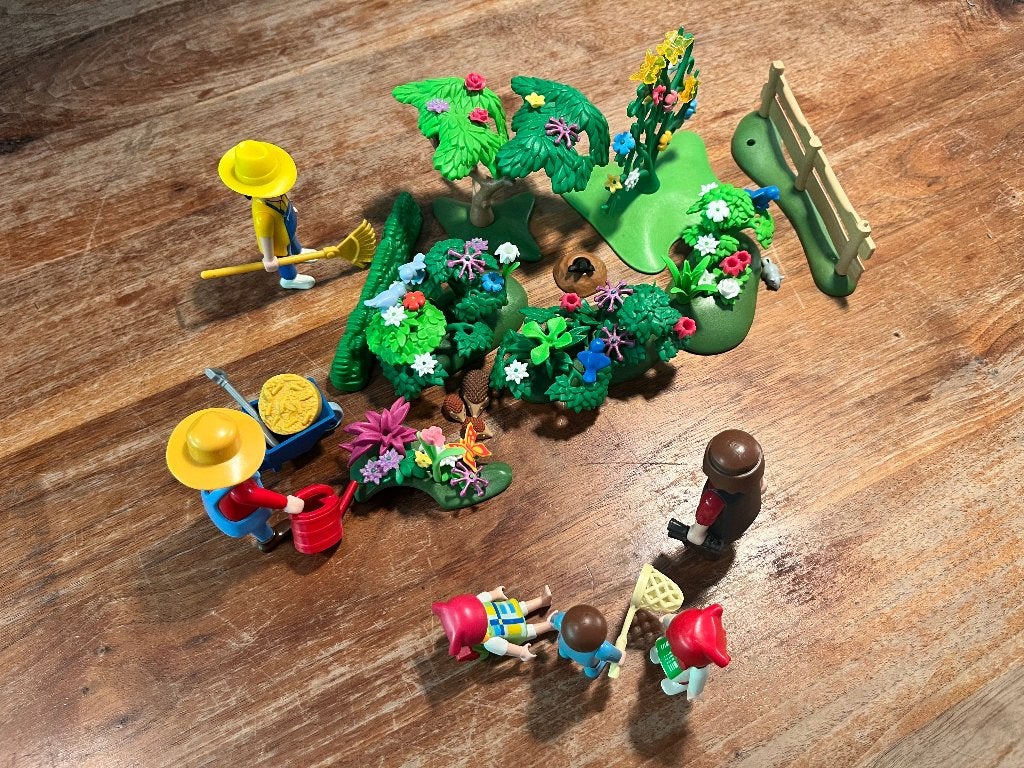 open tuin met personen en dieren playmobil, Ophalen, Gebruikt, Losse onderdelen, Overige typen