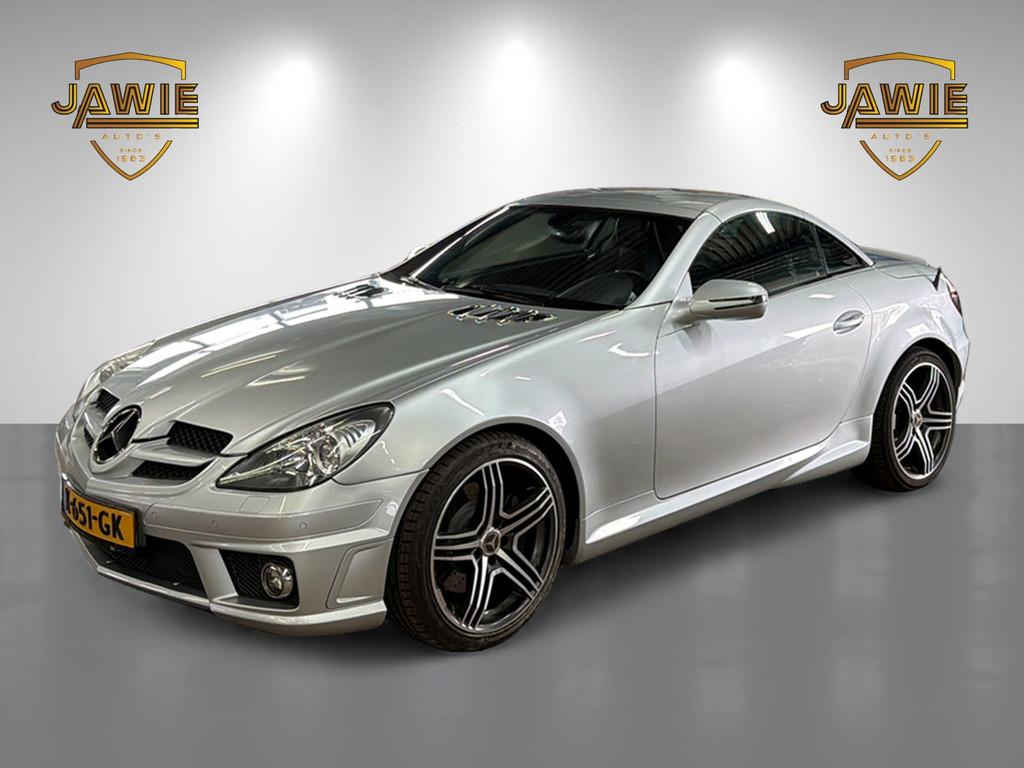 Mercedes-Benz SLK 200 K. Prestige AMG K-651-GK (bj 2008), Automaat, Achterwielaandrijving, Gebruikt, Zwart