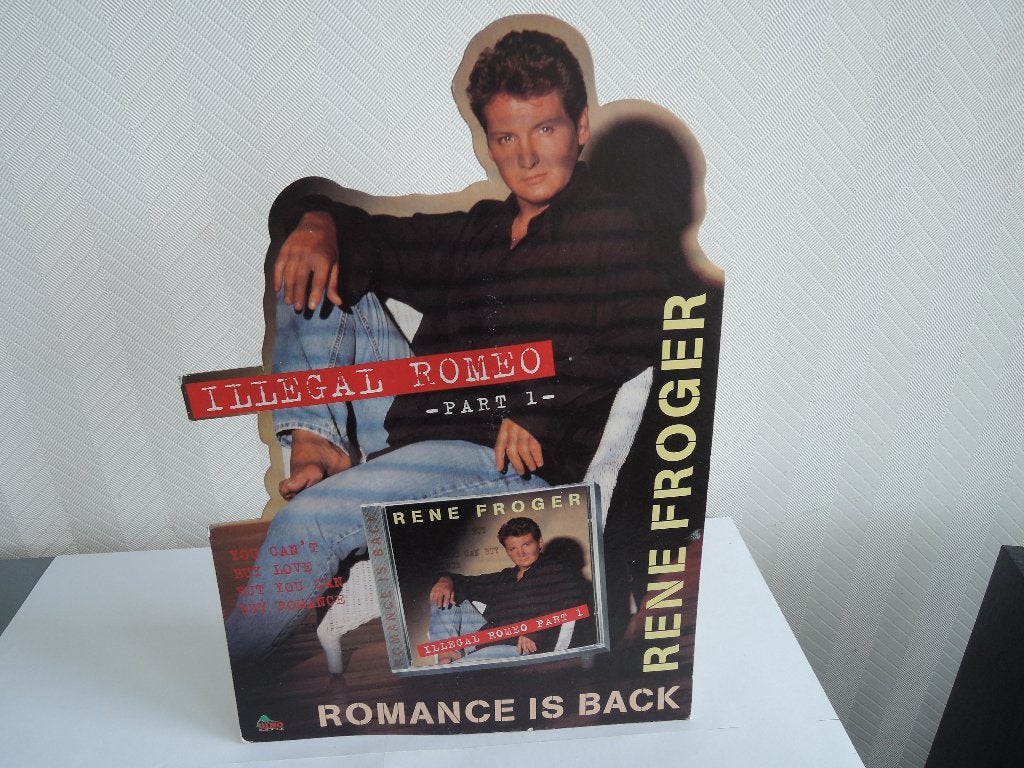 Rene Froger display, Ophalen of Verzenden, Zo goed als nieuw, Overige typen