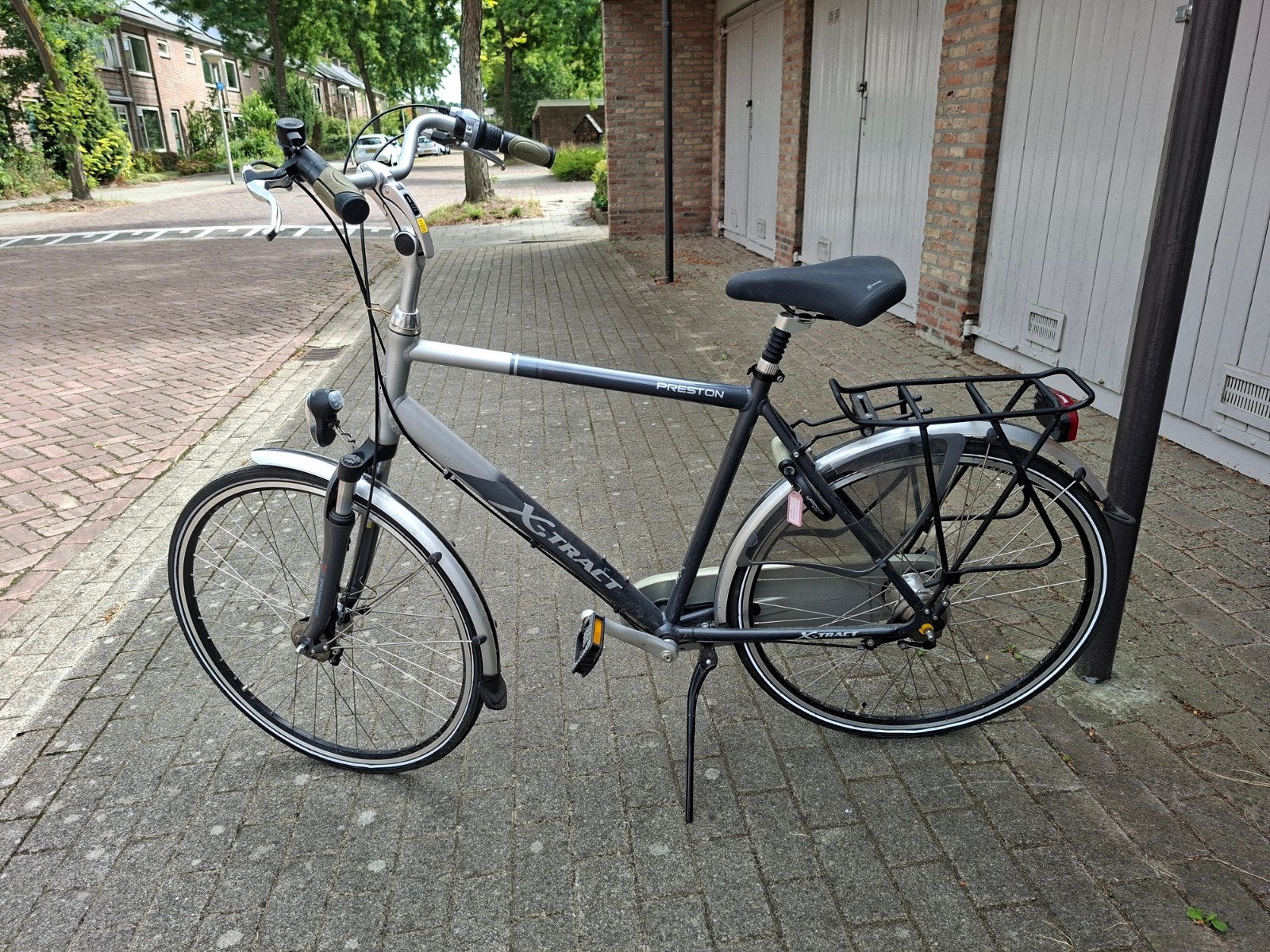 Gebruikte X-Tract Preston herenfiets, Gebruikt, Versnellingen, 50 tot 53 cm, Trommelrem